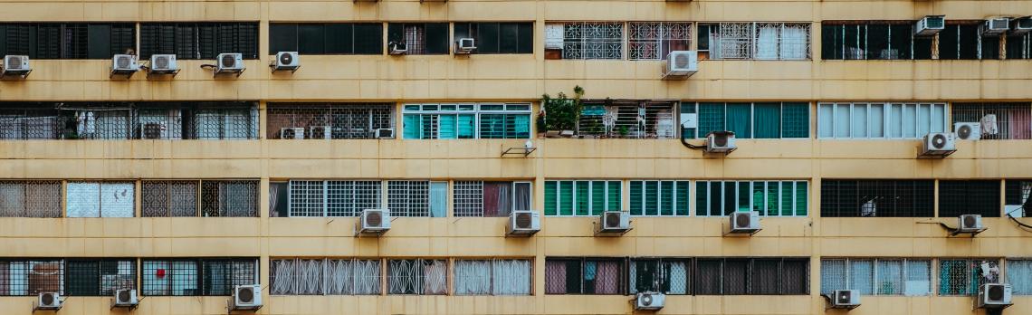Air conditioning units in Singapore. Photo by Annie Spratt. Air conditioning units in Singapore. Photo by Annie Spratt.