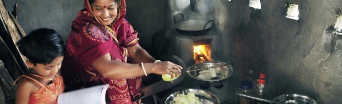Improved Cook Stoves are improving health and quality of life especially for women and children by drastically reducing air pollution and costs. “My firewood usage has gone down so much. I used to buy firewood once in every two months, now I buy fuelwood once every five months. This has helped us save money.” -Ms. Shefali Ghosh from Savar Village on the outskirts of Dhaka Improved Cook Stoves are improving health and quality of life especially for women and children by drastically reducing air pollution and costs. “My firewood usage has gone down so much. I used to buy firewood once in every two months, now I buy fuelwood once every five months. This has helped us save money.” -Ms. Shefali Ghosh from Savar Village on the outskirts of Dhaka