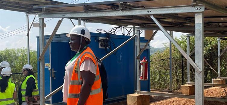 mini grid, Kenya, woman engineer
