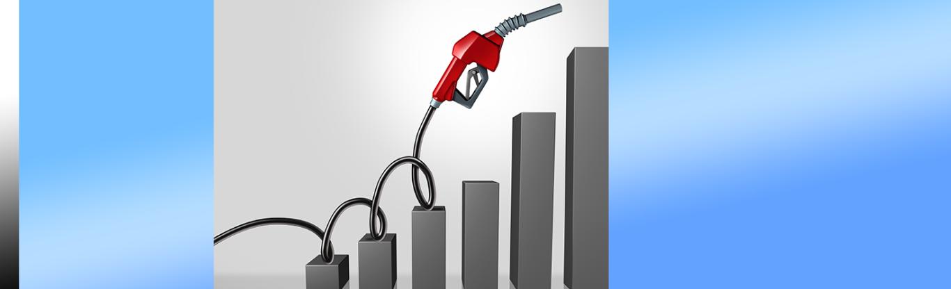 image simulating price of oil rising