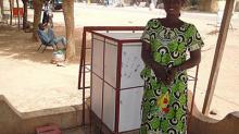 Woman-with-refrigerator Woman-with-refrigerator