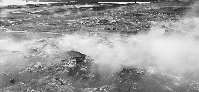 Geothermal site, Iceland. Geothermal_MKA