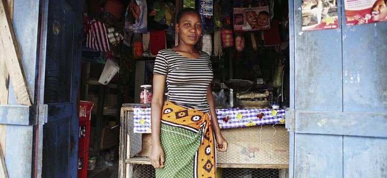 Photo by Scott Wallace Woman in her shop