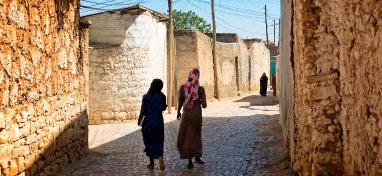 Ethiopia, women walking Getty Images