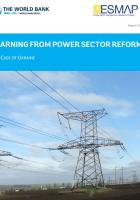 Learning from Power Sector Reform: The Case of Ukraine power lines with blue skies background