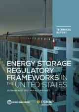 © Jelson 25 / Wikimedia Report cover featuring image of Battery storage