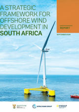 © Principle Power and Ocean Winds Cover of report featuring image of WindFloat Atlantic project