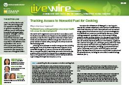 Tracking Access to Nonsolid Fuel for Cooking