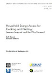 Household Energy Access for Cooking and Heating